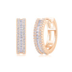 ⁦Weaving Light - Earrings Set With Top-quality Moissanite S925 Silver⁩ - الصورة ⁦5⁩