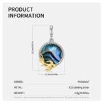⁦Original Design, New Sparkling Goldfish Necklace, Women's Luxury Style⁩ - الصورة ⁦2⁩
