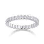 Wish - A Wedding Ring Set With Top-quality Moissanite S925 In Silver