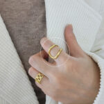 ⁦Vintage 925 silver ring⁩ - الصورة ⁦3⁩