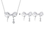 ⁦Silver Jewelry Smart Butterfly Dream Necklace Female Niche⁩ - الصورة ⁦3⁩