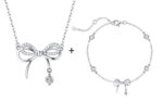 ⁦Silver Jewelry Smart Butterfly Dream Necklace Female Niche⁩ - الصورة ⁦4⁩