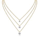 2-carat Luxury Fashion Minimalist Trend Jewelry Silver Pendant Necklace With Top-quality Moissanite, S925 Silver