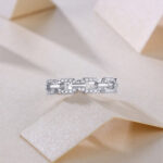 Lock In Love - Ring Set With Top-quality Moissanite S925 Silver - Image 7