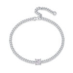 Tenacity - Fashionable Light Luxury Silver Bracelet With Top-Grade Moissanite S925