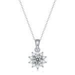 Temperament 925 Silver Moissanite Necklace