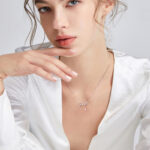 ⁦Silver Jewelry Smart Butterfly Dream Necklace Female Niche⁩ - الصورة ⁦2⁩