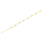 ⁦Dynamic Bubble - A Fashionable And Light Luxury Jewelry Silver Bracelet And Bracelet Set With Top-quality Moissanite, S925 Silver⁩ - الصورة ⁦3⁩