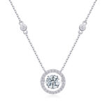 Mobius Necklace - A Fashionable And Light Luxury Jewelry Pendant Necklace  With Top-quality Moissanite, S925 Silver