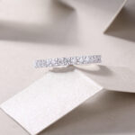 ⁦Wish - A Wedding Ring Set With Top-quality Moissanite S925 In Silver⁩ - الصورة ⁦8⁩