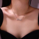 ⁦Top-quality Moissanite, This Luxurious And Fashionable Light Luxury Trend Jewelry Necklace Pendant Is Made Of S925 Silver⁩ - الصورة ⁦2⁩