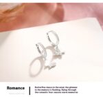 ⁦925 Sterling Silver Butterfly Earrings⁩ - الصورة ⁦10⁩
