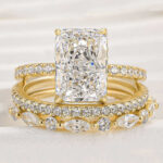 S925 Sterling Silver Super Shiny Ice Flower Cut Zircon Ring