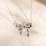 ⁦Silver Jewelry Smart Butterfly Dream Necklace Female Niche⁩ - الصورة ⁦5⁩