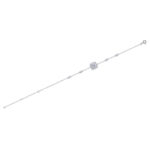 ⁦Long-lasting Love - Luxurious And Fashionable Light Luxury Jewelry Silver Bracelet And Bracelet Set With Top-quality Moissanite⁩ - الصورة ⁦6⁩